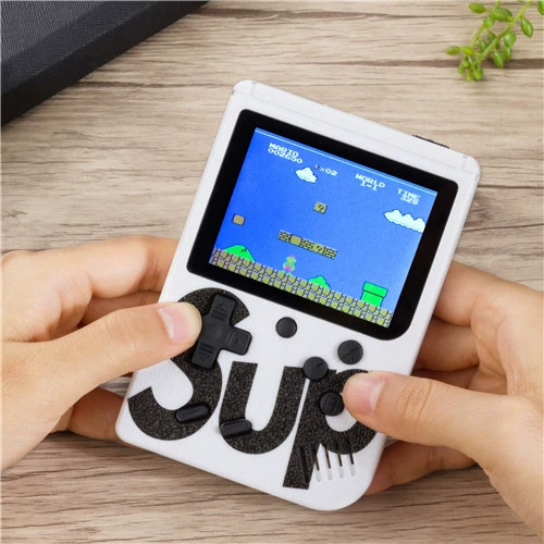 Classic FC Pocket Children Retro Tetris Super Mario Máy chơi game mini hoài cổ Vintage cầm tay