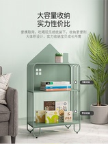 County Yi Furniture Childrens Bookshelf Floor Shelf Living Room Wrought Window Multi-storey Shelf Small Bookcase Room Sleeper