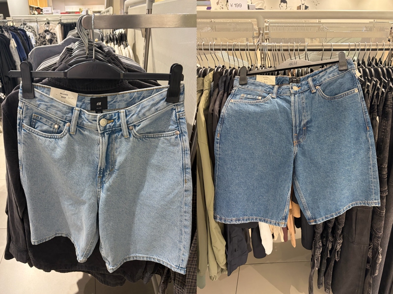 Authentic Store Product 1333822 New Summer Casual Denim Shorts