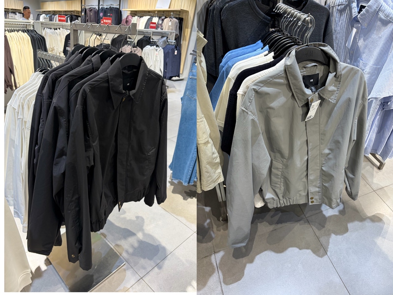 Authentic Store Product 1300731 New Spring Men's Fashion Versatile Solid Color Casual Long-Sleeve Jacket Coat