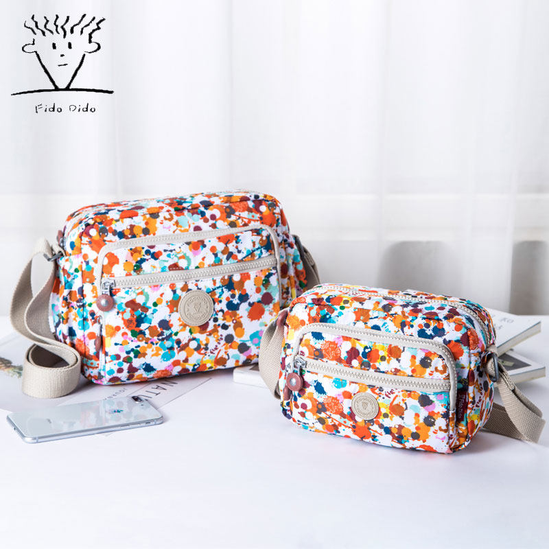 Fidu Didu 2022 new all-match messenger bag Oxford cloth bag women's small bag light casual shoulder canvas bag