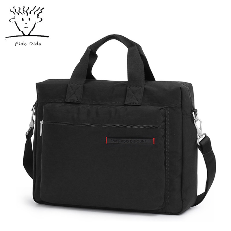 Fitall Dall handbag men's briefcase casual single shoulder bag Han version oxford cloth business inclined satchel bag