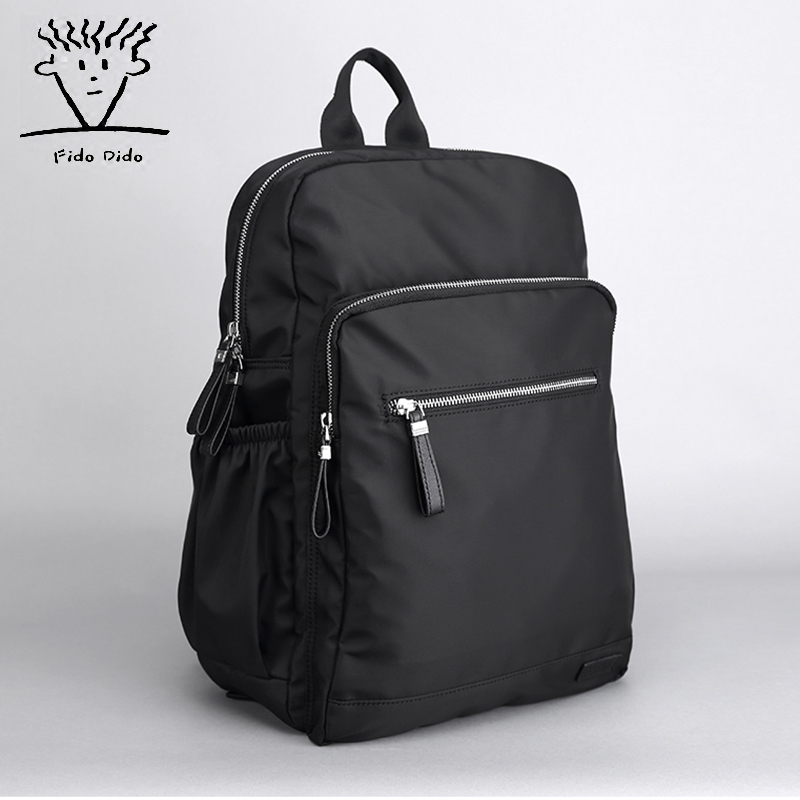 Fido Di all new ultralight men's business scapegoat computer rear shoulder bag casual school bag men's brief travel bag