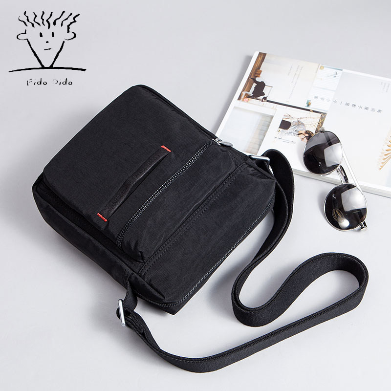 Fitall diddy all new men's bag single shoulder bag Canvas Small Bag Casual Men's Bag Sloped Satchel sport Shoulder Bag Tide