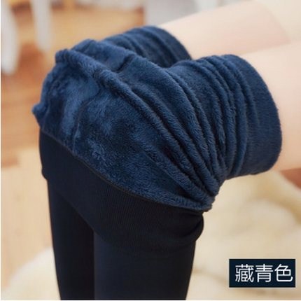 加厚打底裤外穿秋冬季大码女士保暖高腰七彩棉裤超厚2015新款加绒