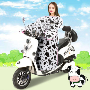 电动车挡风被夏季连体电瓶摩托车防晒电车遮阳