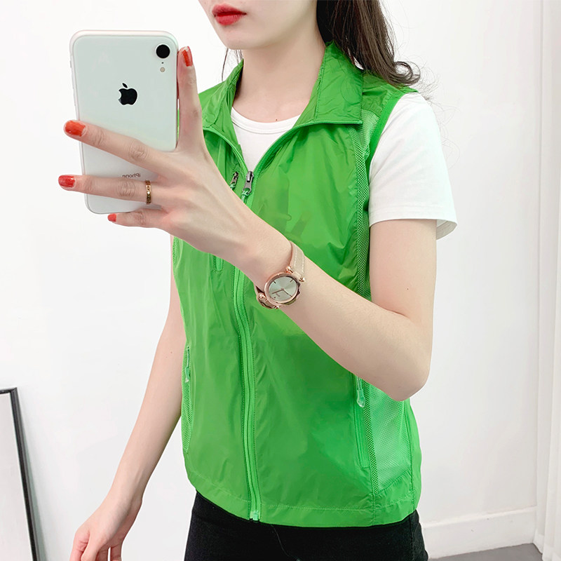 Snow Mountain speed drying vest men and women light and breathable outdoor mountaineering sports horse clip loose plus size vest jacket