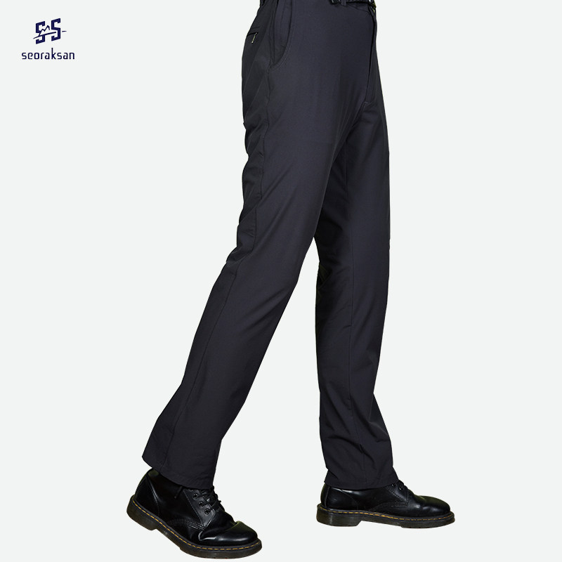 Snow Yue Hills Fall Outdoor Speed Dry Pants Men's Size Fast Dry Pants Men Running Sports Pants Breathable Hiking Pants