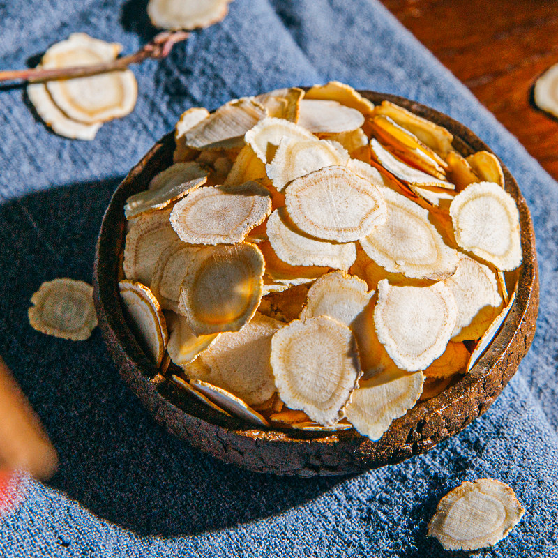 Breezery and American ginseng slices Non-whole branches Citi Ginseng Segment Long White Hills Ginseng Slices of Infused Water Tea Blockbuster 100g