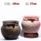 ZF Dual -ear Gap Coffee Color+Pink