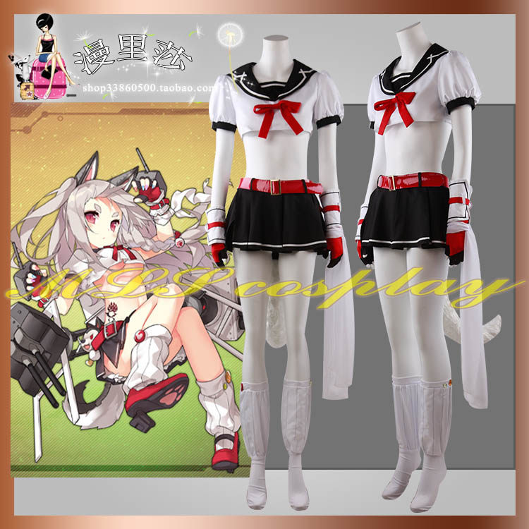 Cos blue route Xili destroyer Bailu COSPLAY clothing