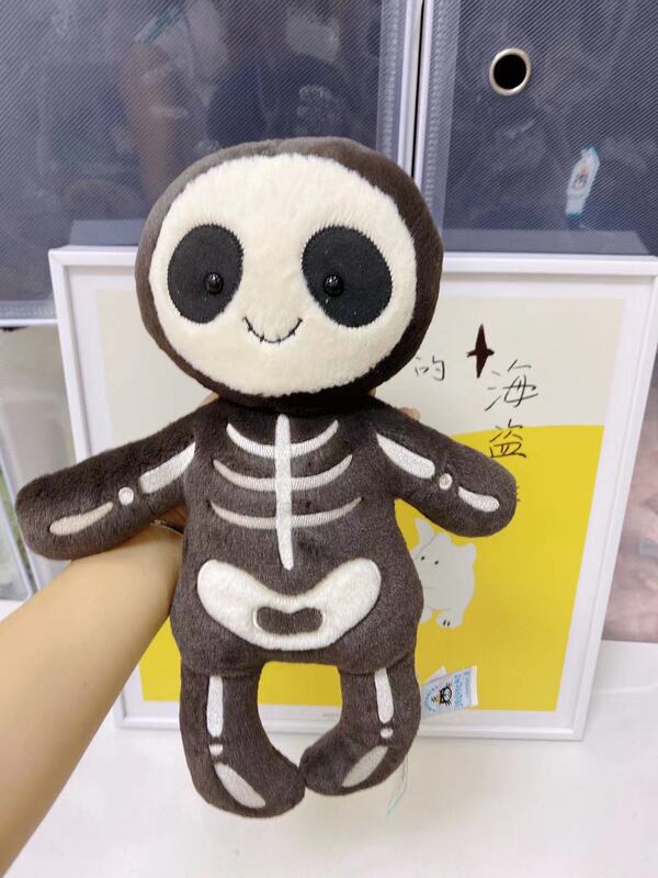 British Jellycat 2023 Halloween New Product Skeleton Bob Plush Toy Companion Doll Cute