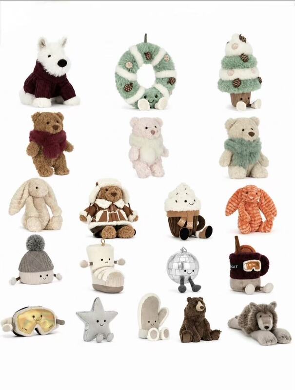 Jellycat Christmas New Product 2026 Christmas Tree Bonnie Rabbit Cookie Cocoa Moose Star Wreath Plush Gift Jellycat Christmas New Product 2026 Christmas Tree Bonnie Rabbit Cookie Cocoa Moose Star Wreath Plush Gift