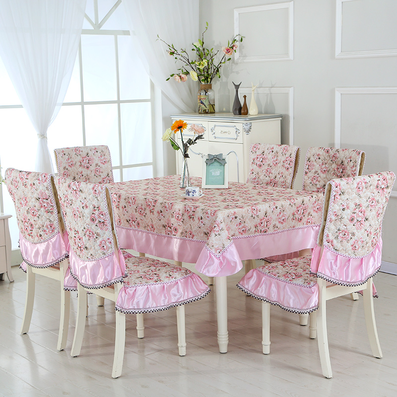 Vườn vải bảng vải ghế ăn đệm đặt ghế đệm ghế bìa hiện đại nhỏ gọn đệm Trung Quốc bao gồm ghế bìa mẫu khăn trải bàn đẹp