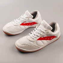 Mens and womens badminton training shoes foreign trade off code clearance special price beef tendon bottom anti-slip wear-resistant sneakers ping-pong shoes