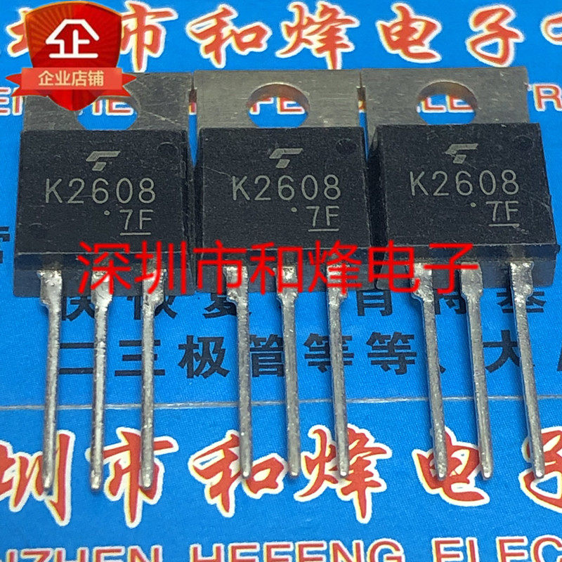 K2608 2SK2608 складская точечная трубка с полевым эффектом TO-220 MOS 900V 3A приоритетной доставкой Изображение 1