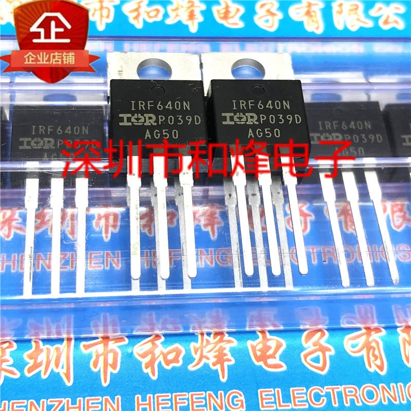 IRF640N TO-220 18A 200V Ống hiệu ứng trường MOSFET N kênh kho sẵn sàng chụp trực tiếp