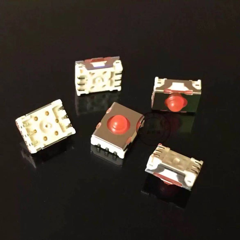 Original German Rafi Waterproof and Dustproof Silicone Tactile Switch 6.4*5*3.5 Keyboard Button with 6-Pin Internal Patch