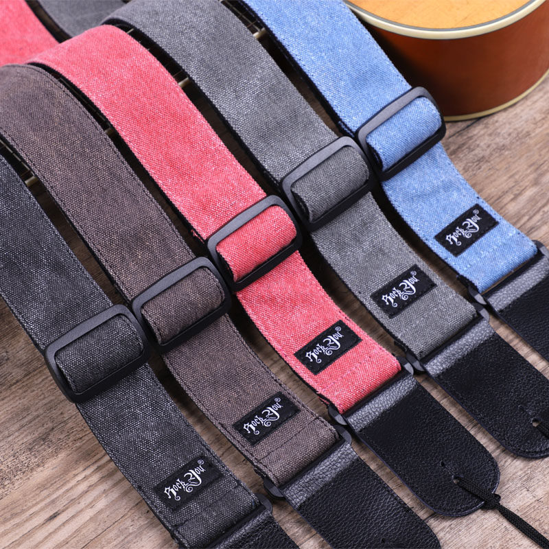 Make old denim ballad Guitar Cuddling bag with inserts Personality Bass Electric Guitar Shoulder Strap Guitar Accessories