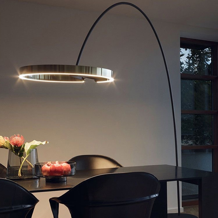 Extremely minimalist living-room floor lamp light extravagant modern minimalist creative personality net red sofa lamp ground lamp fishing light