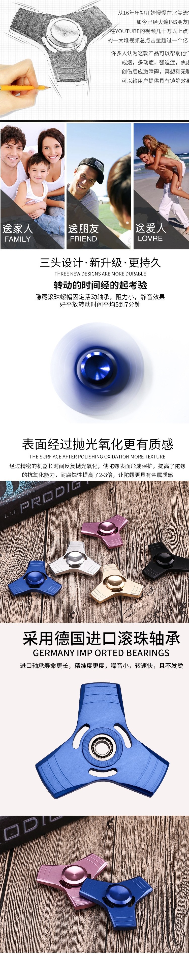 Fidget spinner BXJGZZ - Ref 2618329 Image 7