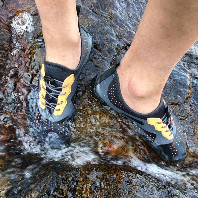 Upstream shoes women's quick-drying amphibious wading shoes men's outdoor water skiing barefoot shoes non-slip anti-cutting water, land and sea special shoes