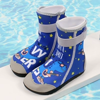 Высокие сапоги, динозавр на липучке