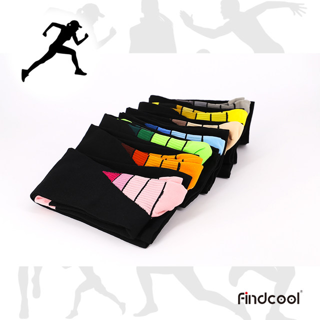 Findcool compression socks ແລ່ນມາຣາທອນຂອງແມ່ຍິງແລະຜູ້ຊາຍມືອາຊີບແລ່ນ socks ອອກກໍາລັງກາຍ socks ຍາວ socks compression socks