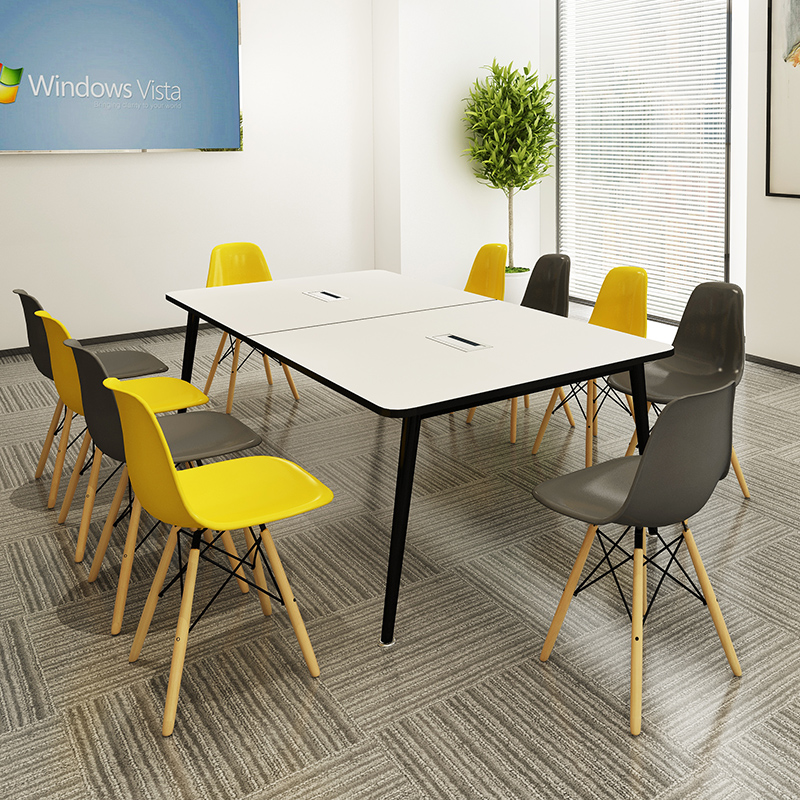 Conference Table Long Table Brief Modern Mini Training Talks Nordic Big Conference Table Meeting Meeting Room Table And Chairs Combination