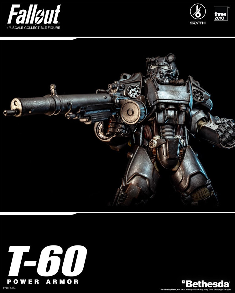 Threezero Fallout76 T-60 Power Armor 1/6 Action Figure Model