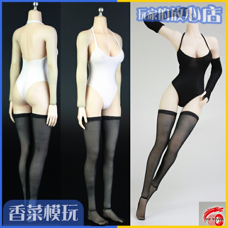TF TOYS 1 6 Woman Marines Doll Neil Mechanical Era 2b Sister Black and White Lingwear Swimsuit Link Spot