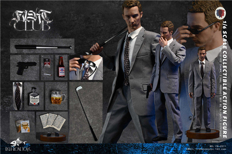 その他 FISH BONETOYS Fighting Club Jack 1/6 FISH BONETOYS Jack《Fight Club》Edward Harrison Norton 1/6 Scale