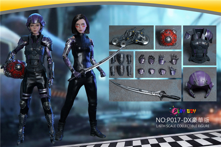 PLAY TOY Alita：Battle Angel 1/6 Female Action Figure Model