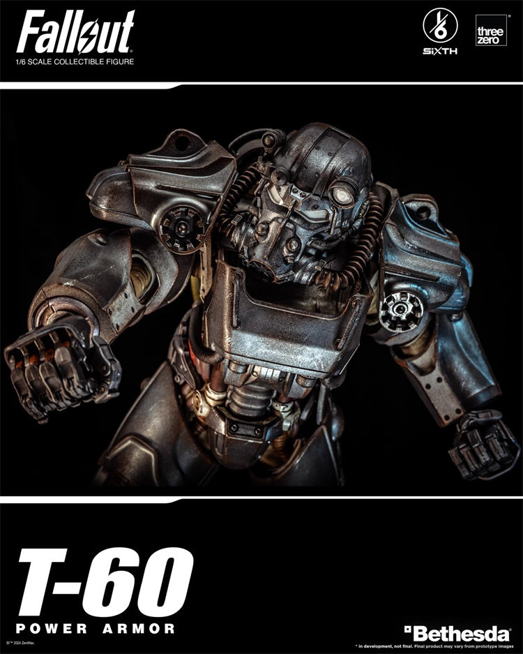 Threezero Fallout76 T-60 Power Armor 1/6 Action Figure Model