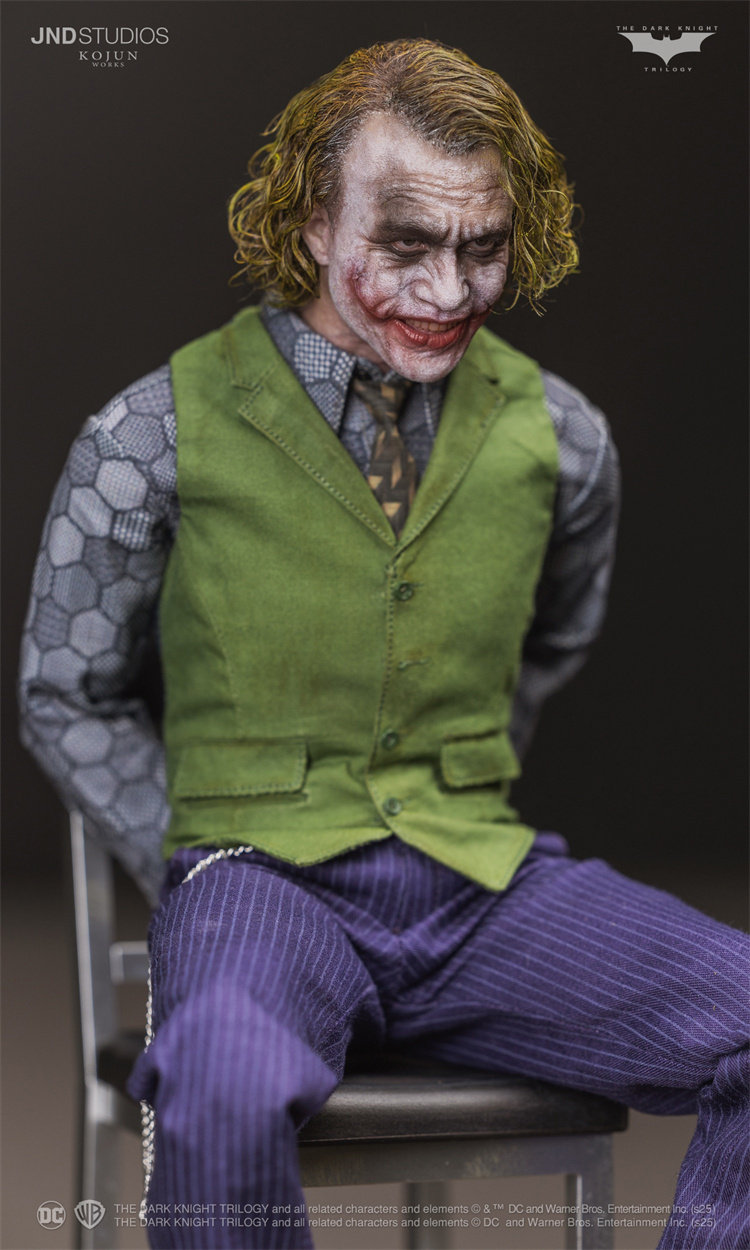 JND Studios & KOJUN WORKS 1/6 Joker Heath Ledger Action Figure