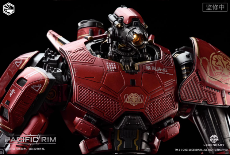 Infinity Studio Pacific Rim CRIMSON TYPHOON DIECAST ACTION FIGURE