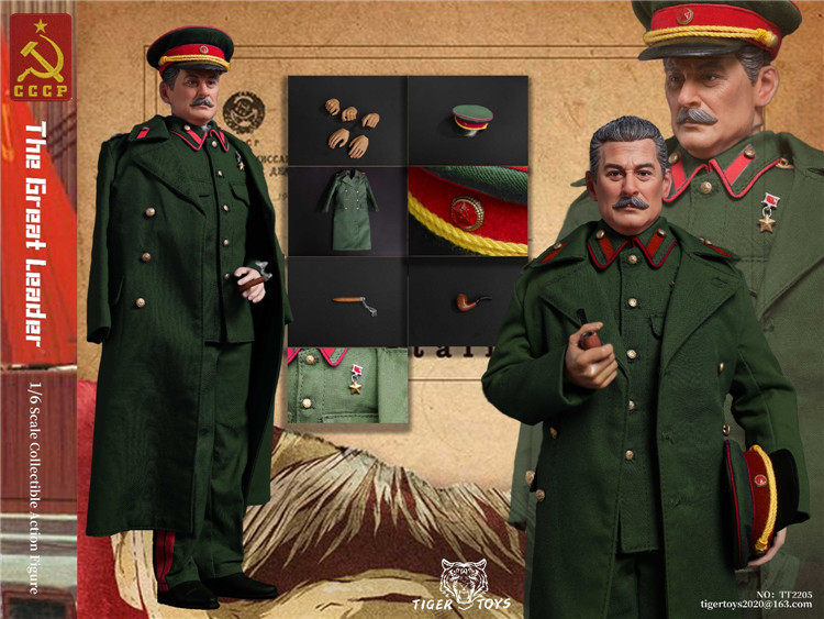 TIGERTOYS Leaders of the Soviet Union-Stalin 1/6 Scale Male Action