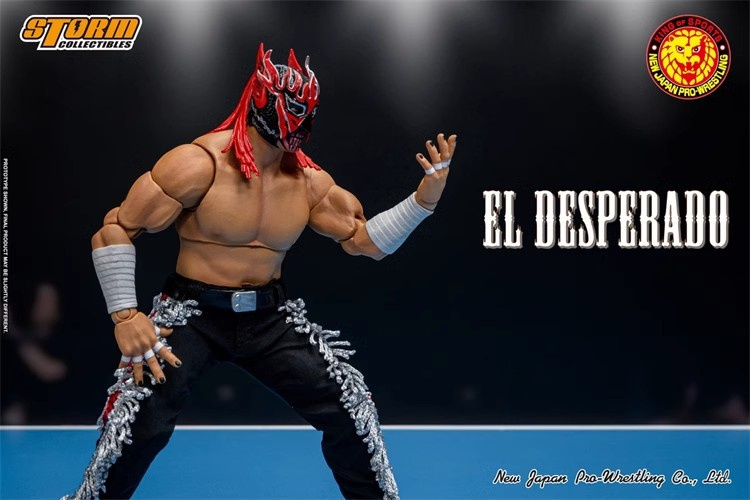 Red Mask) El Desperado - New Japan NJPW Ringside Exclusive