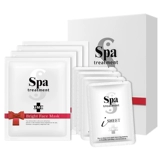 spa treatment Маска для лица, осветляющая эластичная маска для глаз, 4 штук, 4 пары, комплект