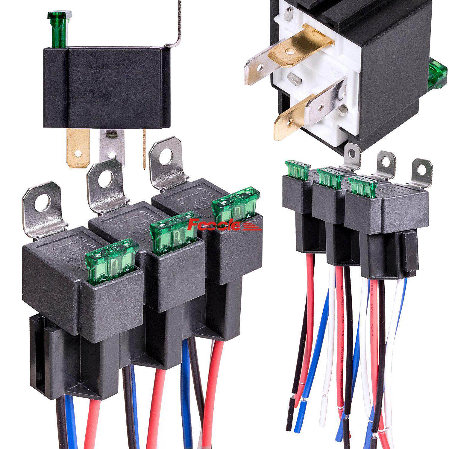 6 Assembly Insurance Sheet Relay 12V 30A everopen type wiring beam ebay exploits 5 assembly