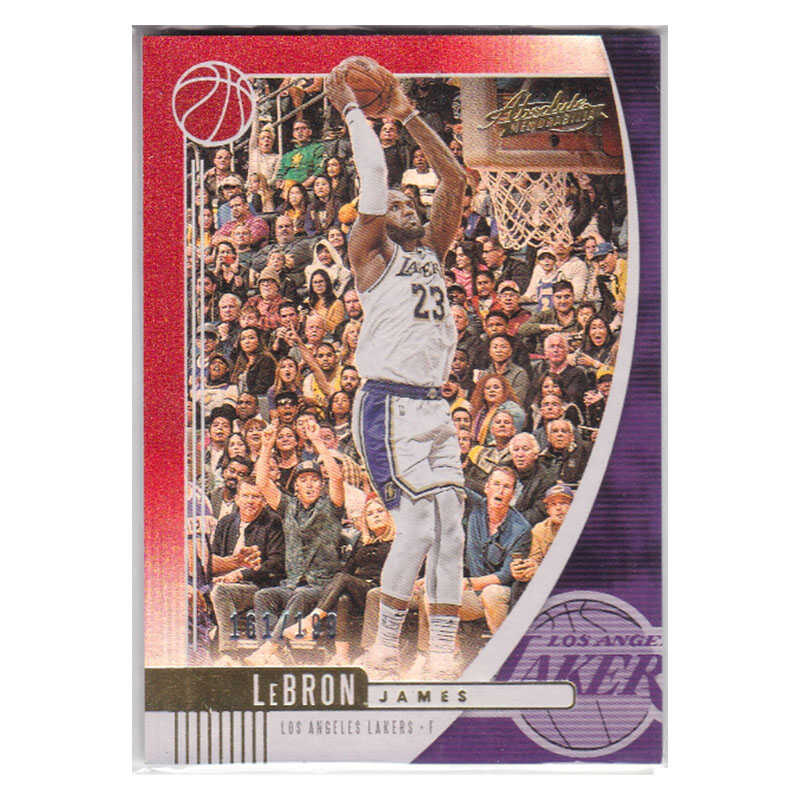 Star Card Lebron James 199 Edition -60.999999999% off Shot Panini 19-20 Absolute # 66