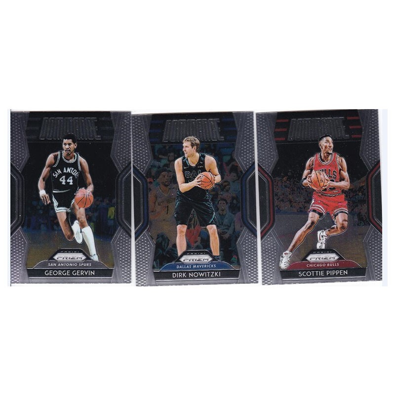 Nba Star Cards George Gervin Nowitzki Pippen Special Card Panini18-19Prizm Nba Star Cards George Gervin Nowitzki Pippen Special Card Panini18-19Prizm