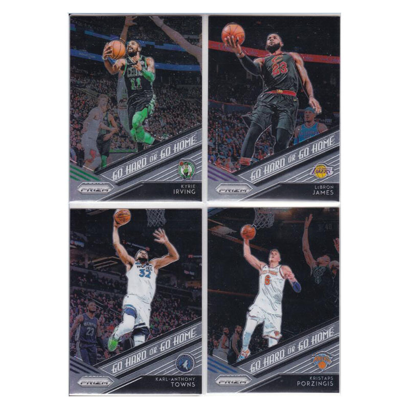 Star Cards: Kyrie Irving, Lebron James, Towns, Porzingis, Panini 18-19 Prizm