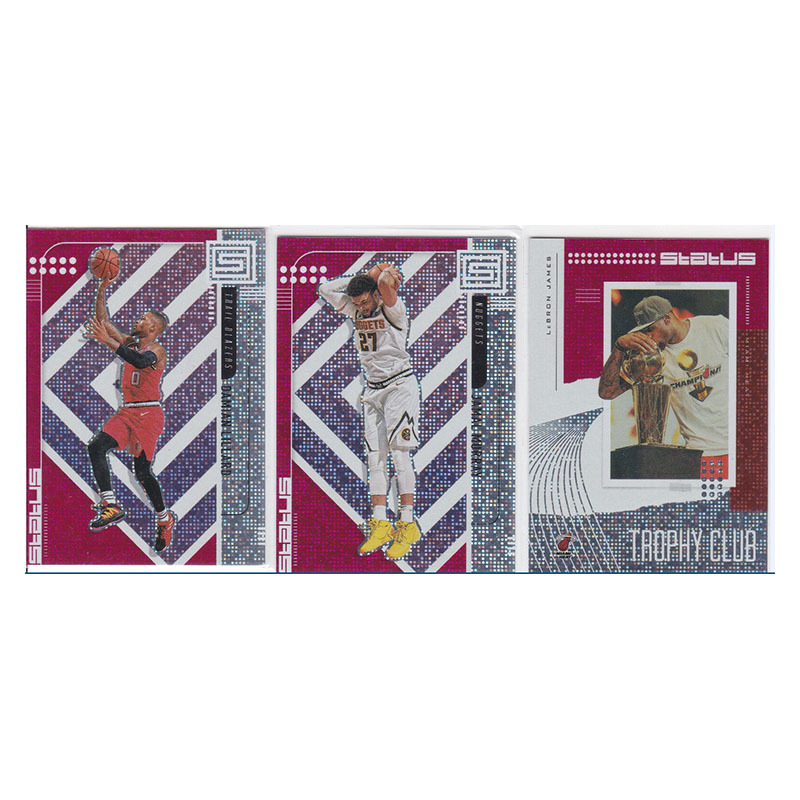 Star Card Lilard Jarmal Murray Le Brown James Cup Pink Panini 1945 Environments