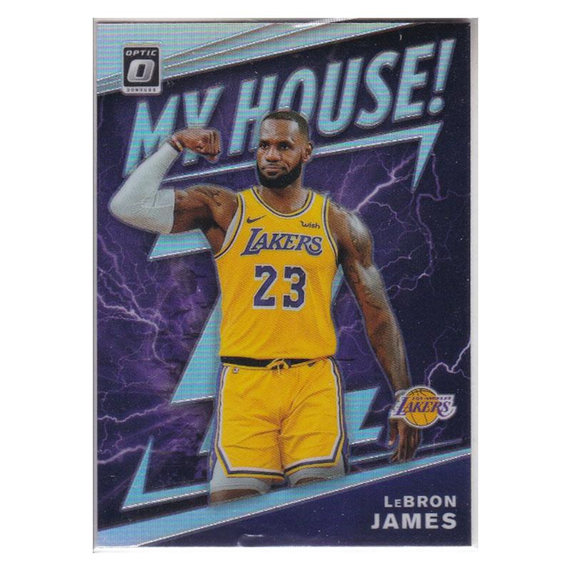 Star Card Lebron James My House Refraction Panini 19-20 Optic # 13