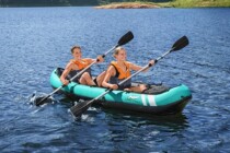 BSTWAY kayaking double inflatable canoe thickened rafting single rubber dinghy kayak