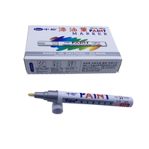 Paint Pen in Pink SP110 whole box Industrial note pen Tire pen White gold Signature Pen waterproof not to fall