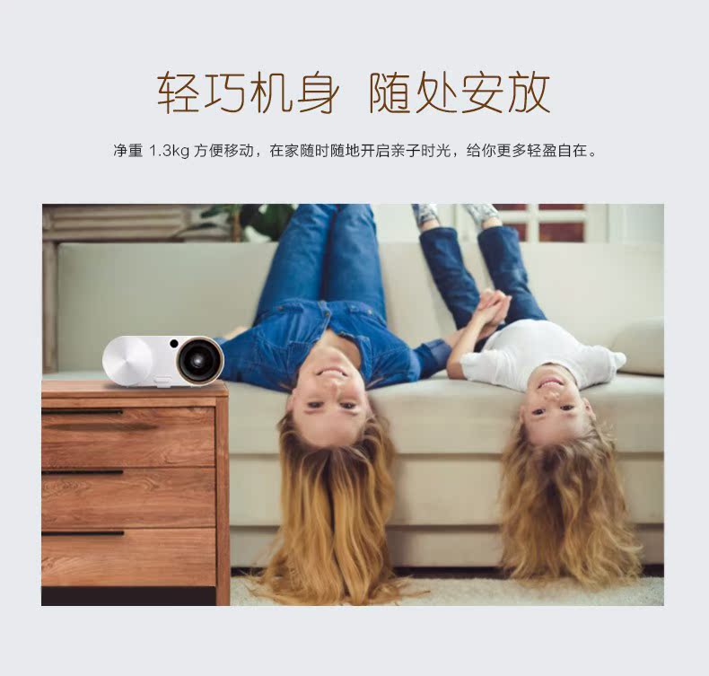 Máy chiếu BenQ BenQ i500E home HD không dây wifi micro máy chiếu ngắn rạp hát tại nhà U loa bluetooth - Máy chiếu