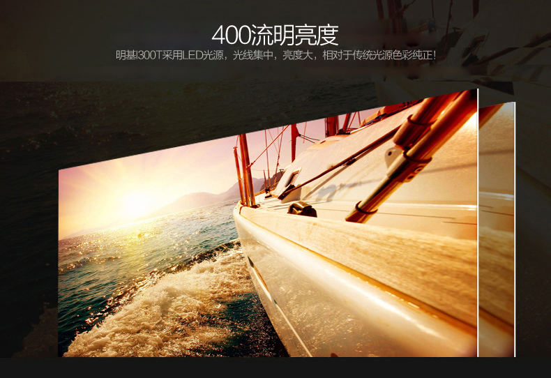 Máy chiếu Benq BenQ i300t mới HD 1080P rạp hát tại nhà thông minh WiFi không dây văn phòng kinh doanh giảng dạy Máy chiếu 4K phòng ngủ 3D phòng khách TV không màn hình TV - Máy chiếu