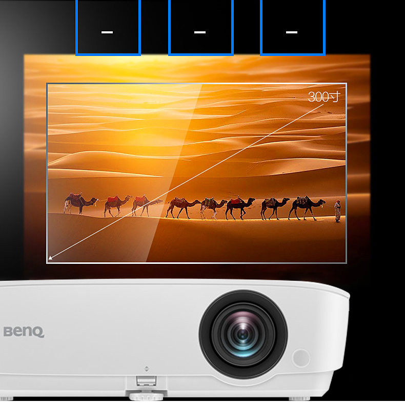 Máy chiếu BenQ BenQ MX532 tại nhà HD đào tạo giảng dạy hội nghị kinh doanh máy chiếu cầm tay - Máy chiếu máy chiếu giá rẻ